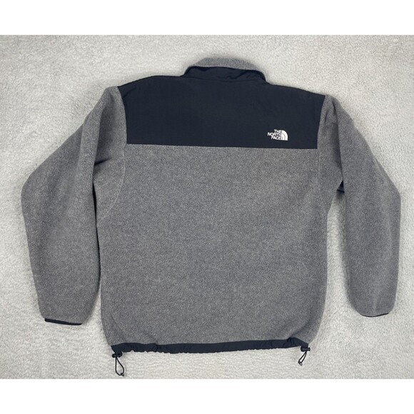 The North Face Denali Jacket Fleece Full Zip Mens Large Gray Black Polartec EUC - Picture 9 of 9